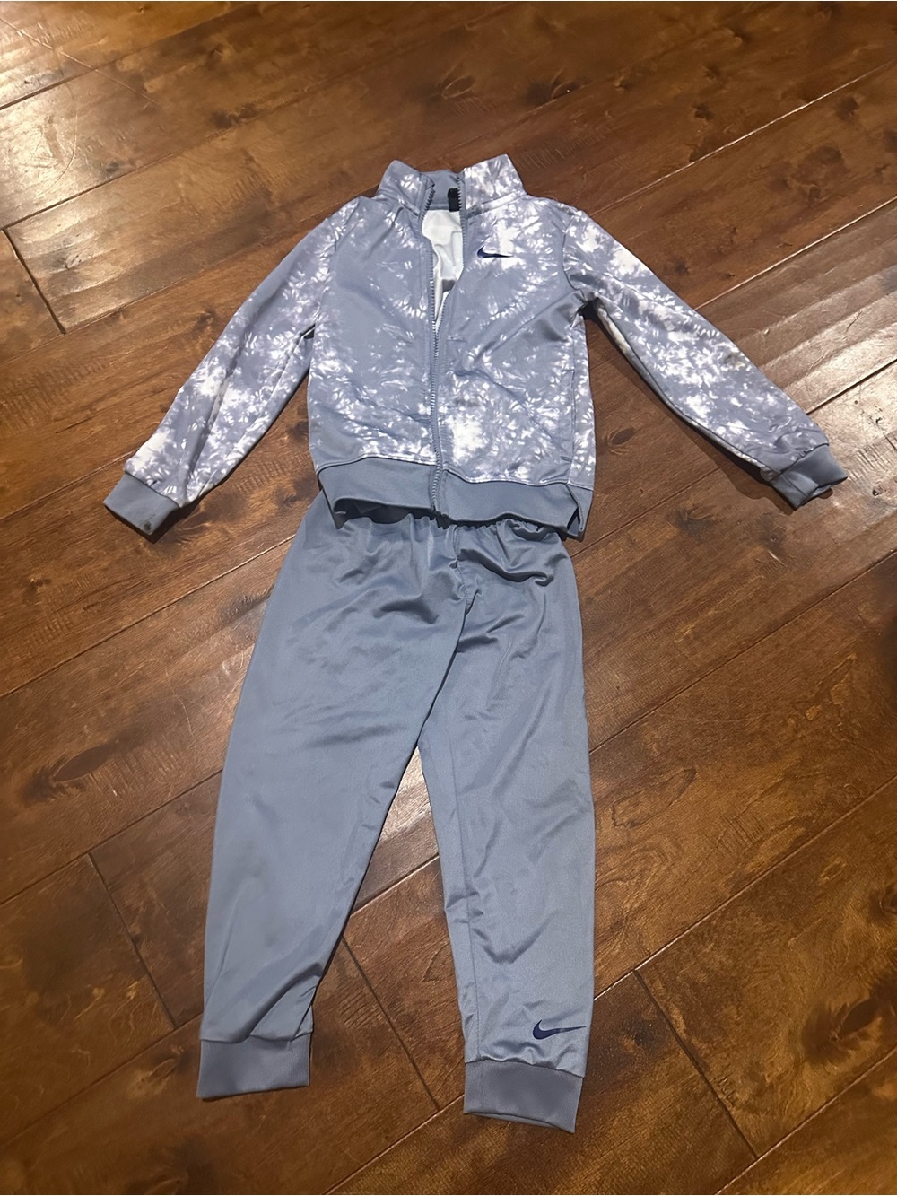 Nike Kids Light Blue Jogger Sweatpants - Blue Athletic Bottoms